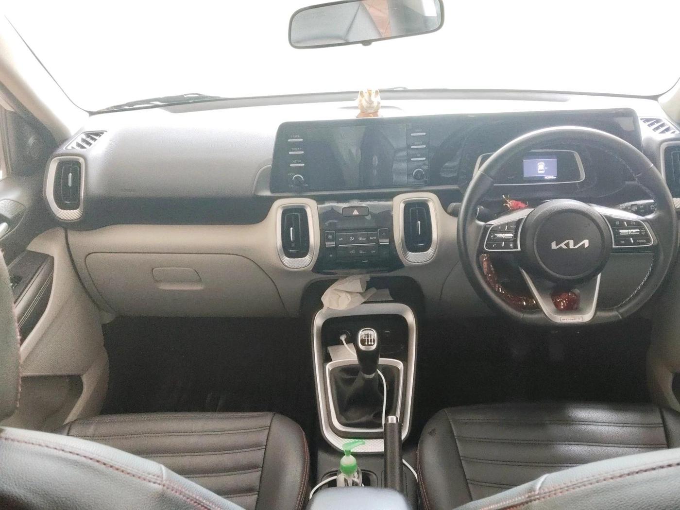 2021 KIA SONET HTX 1.0 IMT, Petrol, Manual, 40,844 km, interior
