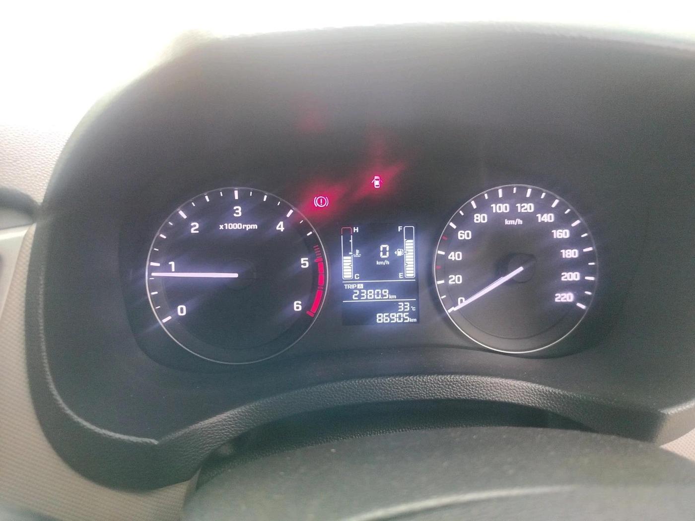2015 Hyundai Creta BASE 1.4 DIESEL, Diesel, Manual, 86,905 km, interior