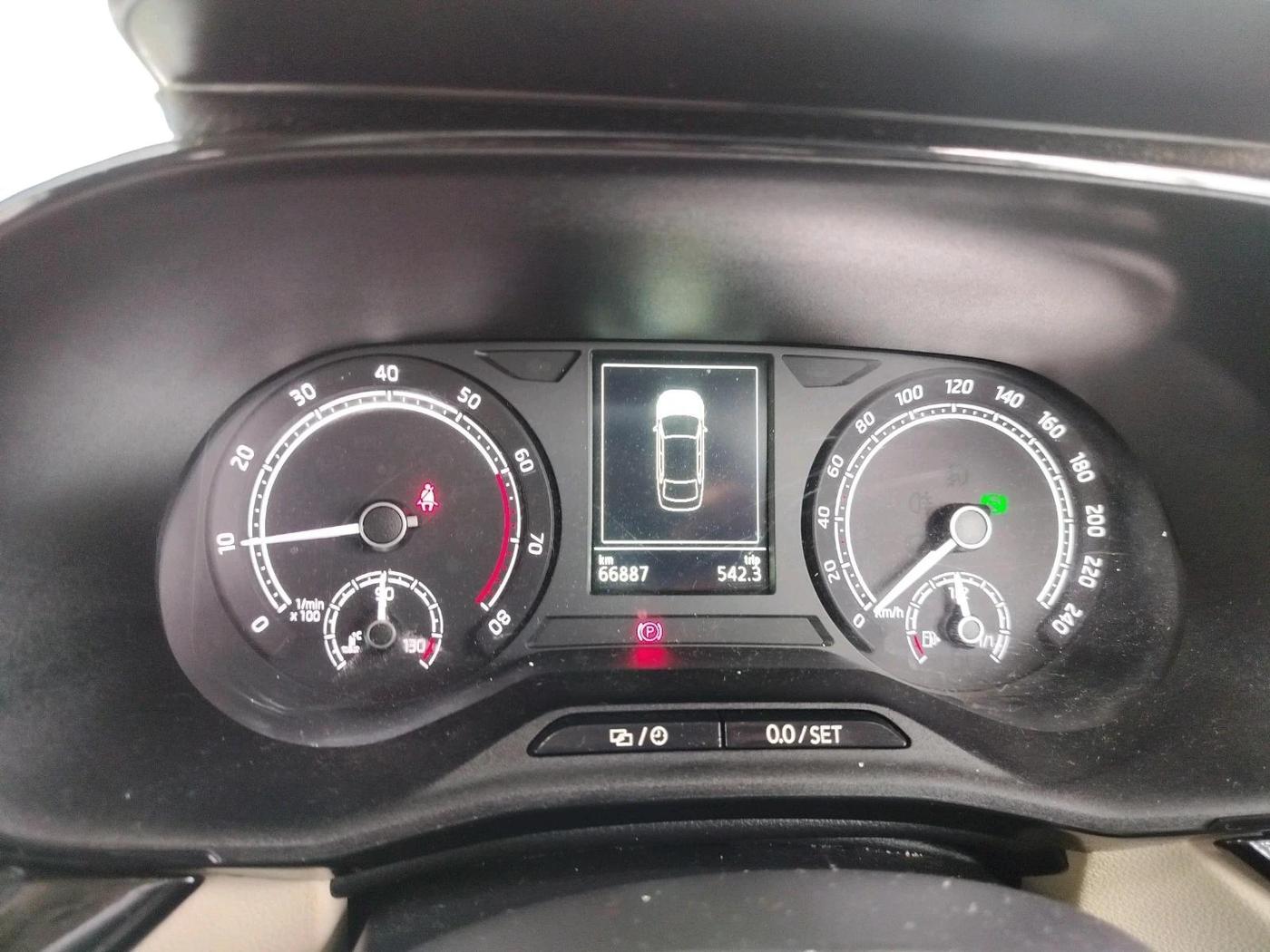 2022 Skoda SLAVIA AMBITION 1.0L TSI AT, Petrol, Automatic, 66,887 km, interior