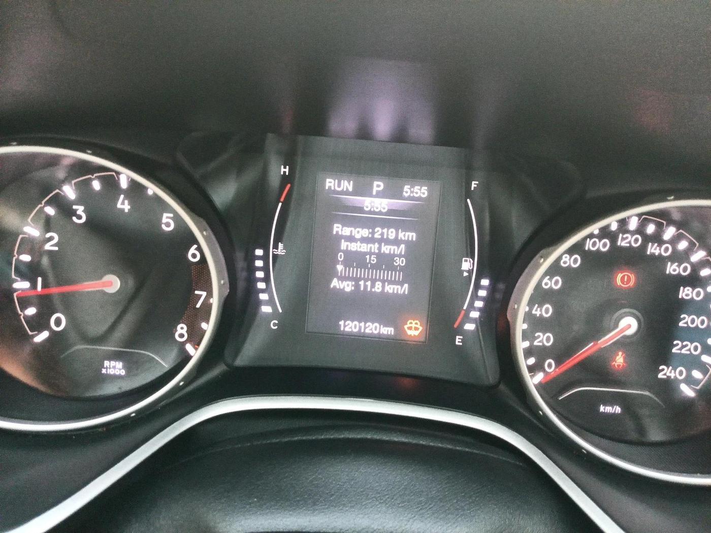 2018 Jeep Compass LIMITED 1.4 PETROL AT, Petrol, Automatic, 1,20,120 km, interior