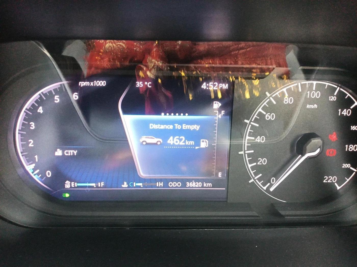 2022 Tata Harrier XZ PLUS 2.0L, Diesel, Manual, 36,820 km, interior