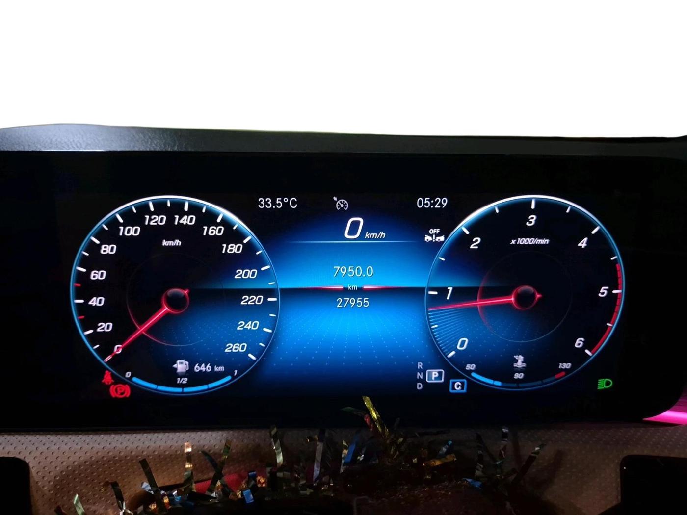 2022 Mercedes Benz A CLASS LIMOUSINE A 200d, Diesel, Automatic, 27,957 km, interior