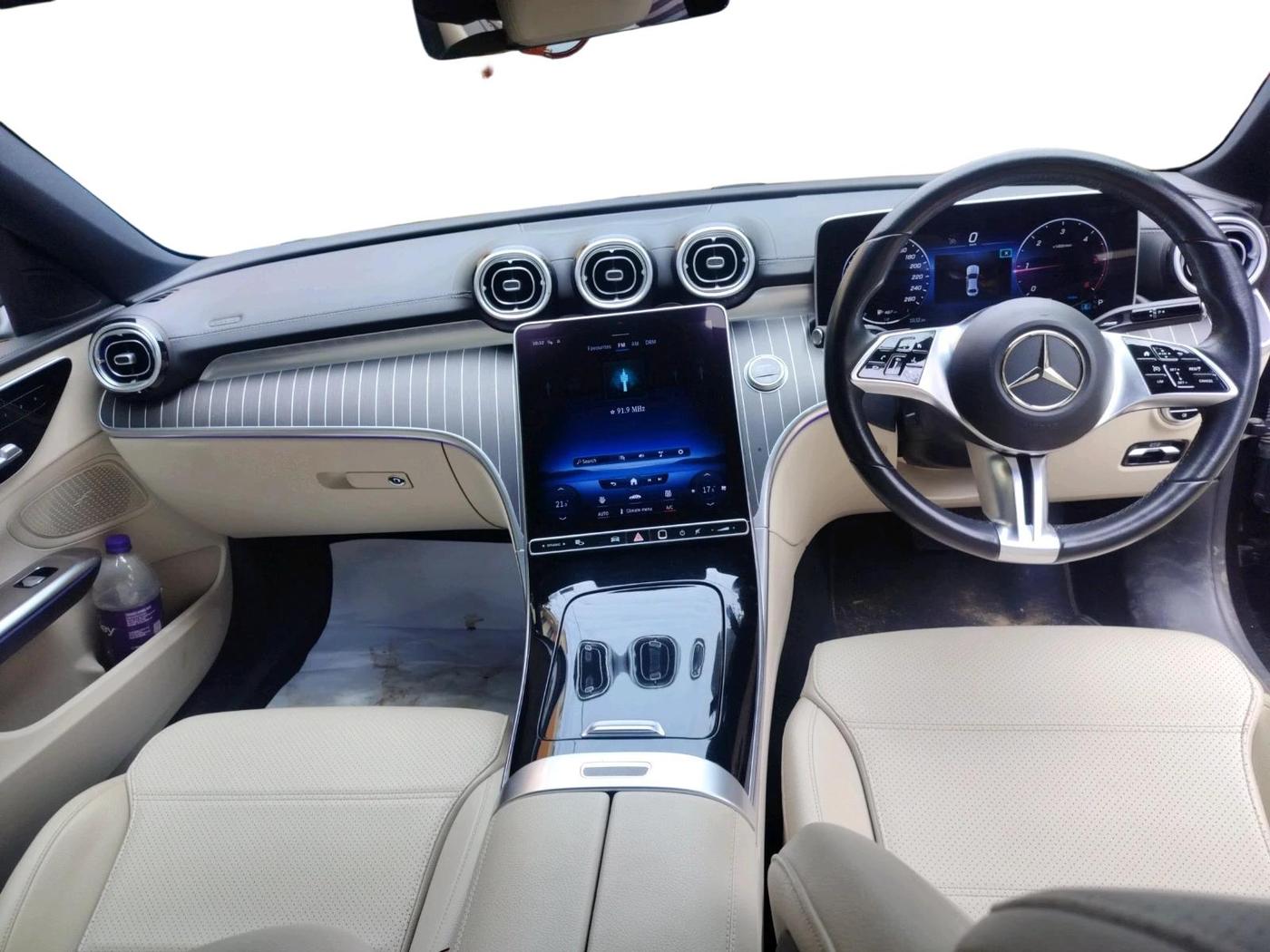2022 Mercedes Benz C Class  C 220d, Diesel, Automatic, 22,729 km, interior
