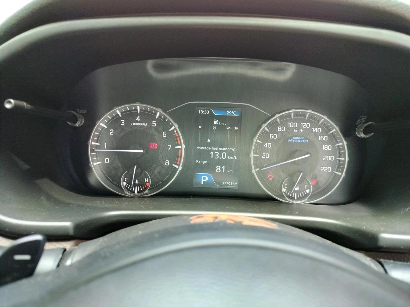 2022 Maruti BREZZA ZXI  AT SMART HYBRID DUAL TONE, Petrol, Automatic, 37,705 km, interior