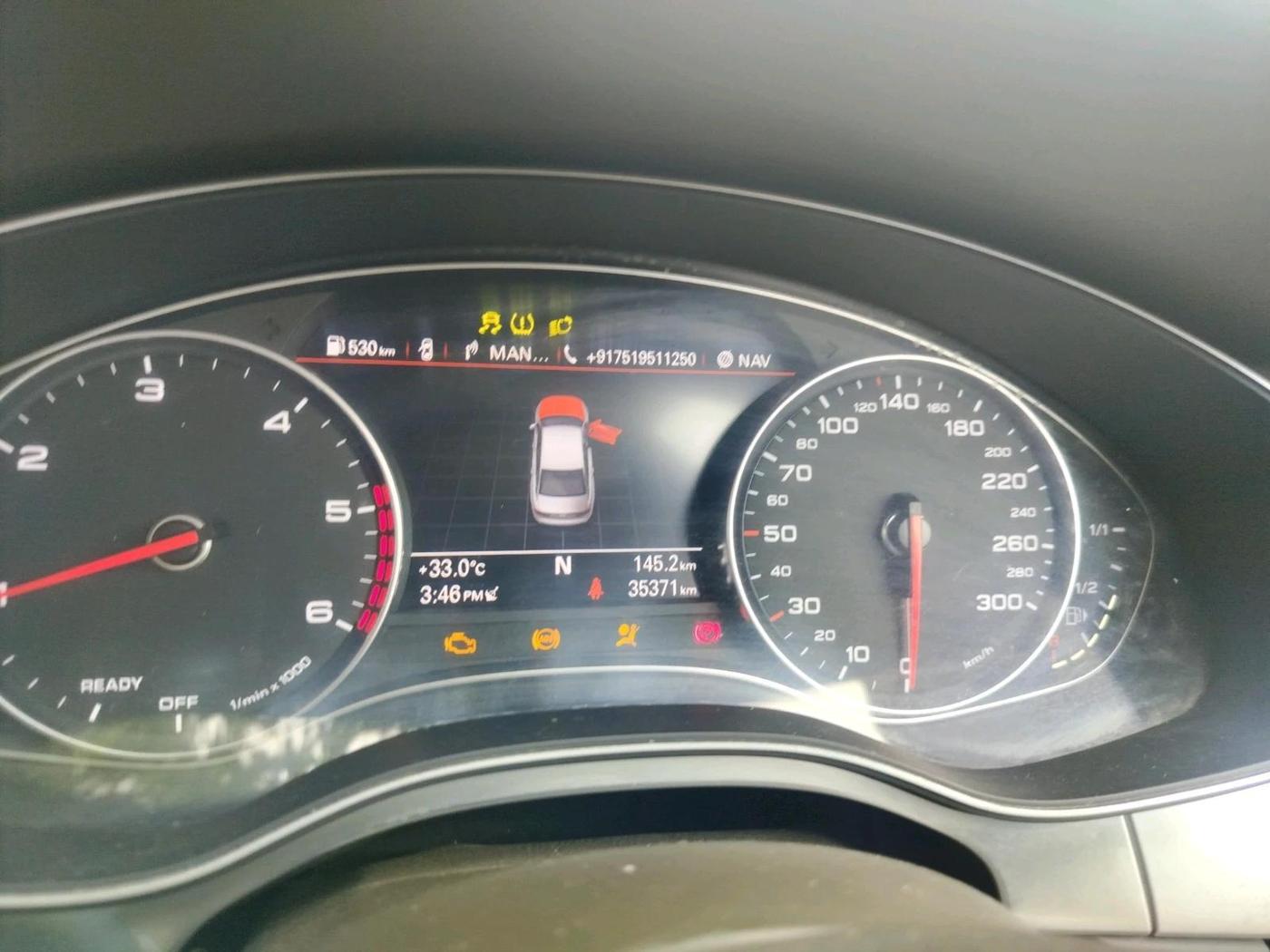 2015 Audi A6 35 TDI S LINE, Diesel, Automatic, 35,371 km, interior