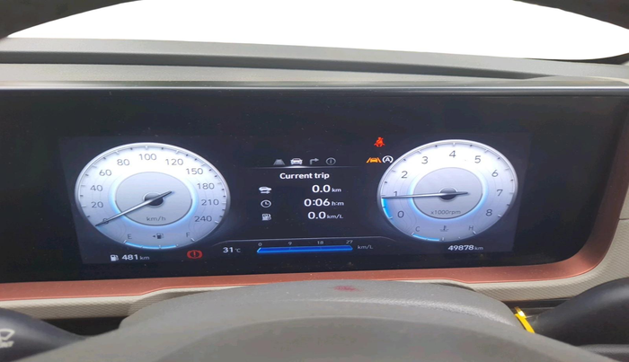 2024 Hyundai Creta SX (O) 1.5 PETROL, Petrol, Manual, 49,848 km, interior