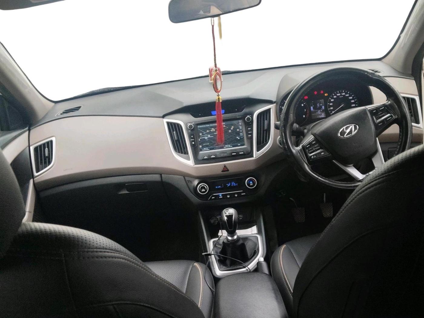 2019 Hyundai Creta SX 1.6 PETROL, Petrol, Manual, 1,13,288 km, interior