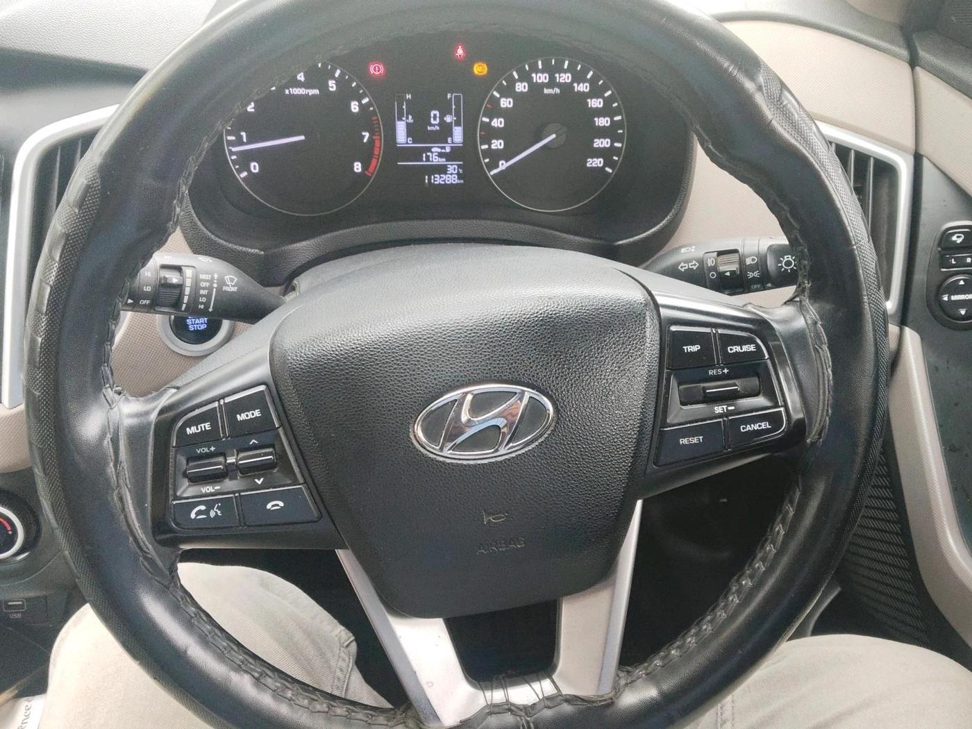 2019 Hyundai Creta SX 1.6 PETROL, Petrol, Manual, 1,13,288 km, interior