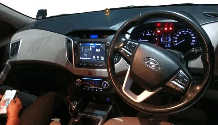 2018 Hyundai Creta SX 1.6 DIESEL, Diesel, Manual, 90,128 km, interior