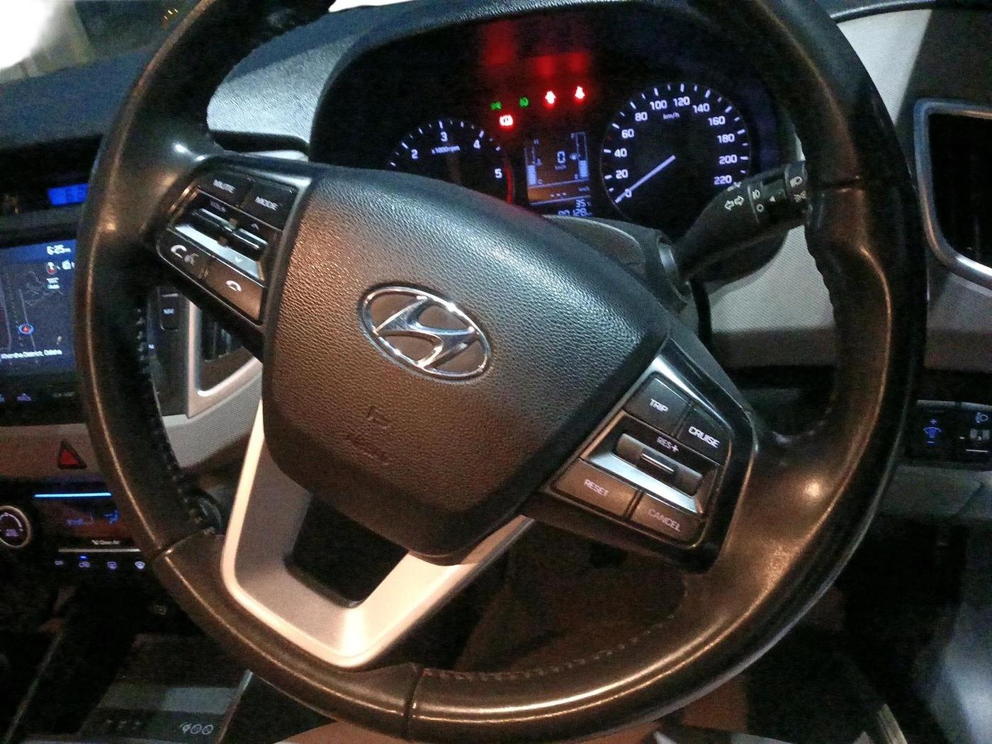 2018 Hyundai Creta SX 1.6 DIESEL, Diesel, Manual, 90,128 km, interior