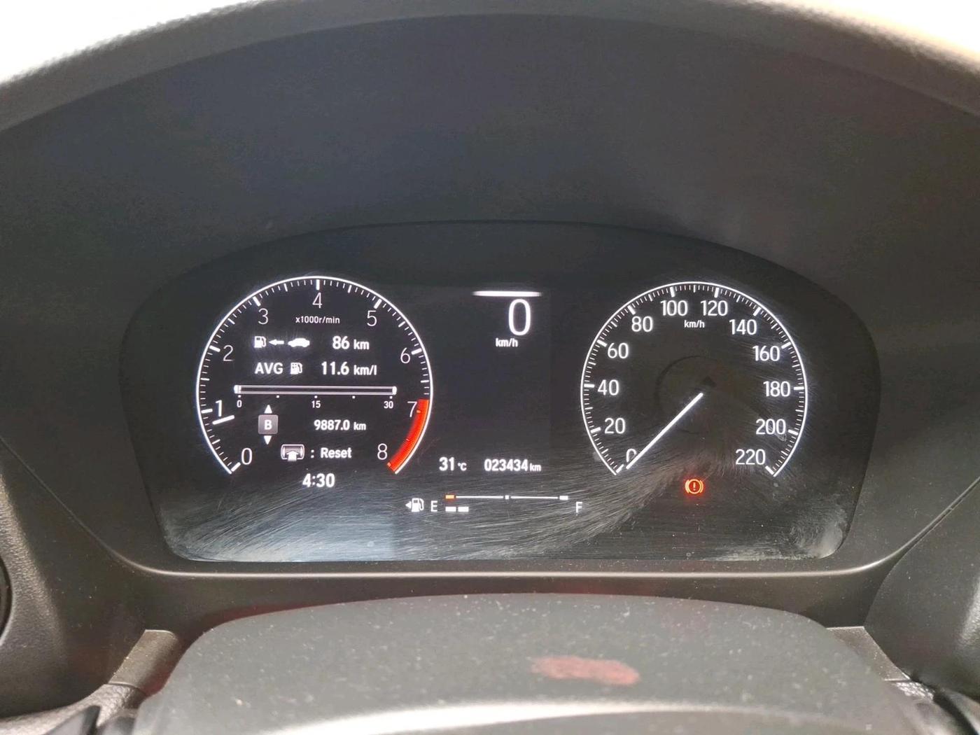 2021 Honda City 1.5L I-VTEC ZX, Petrol, Manual, 23,434 km, interior