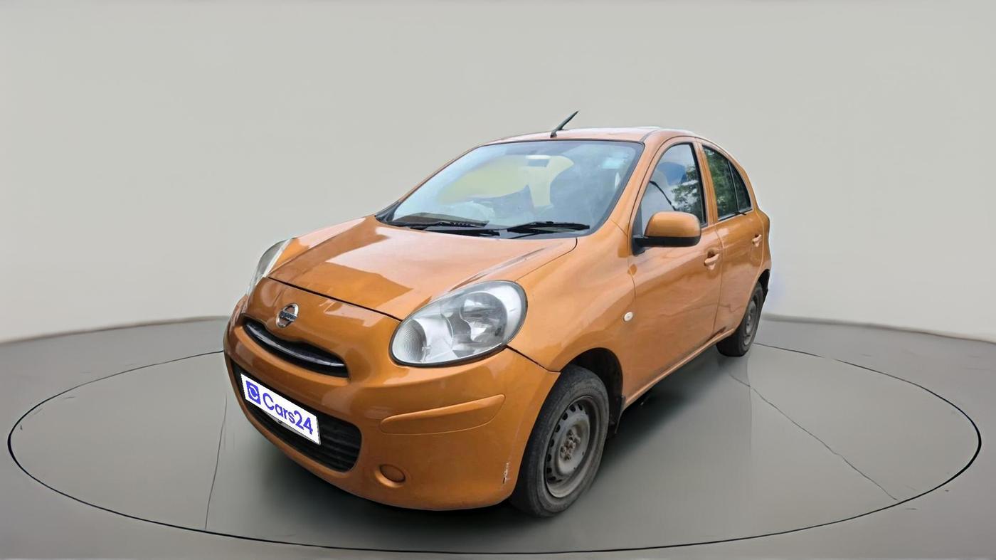 2012 Nissan Micra XV DIESEL, Diesel, Manual, 1,40,936 km, exterior