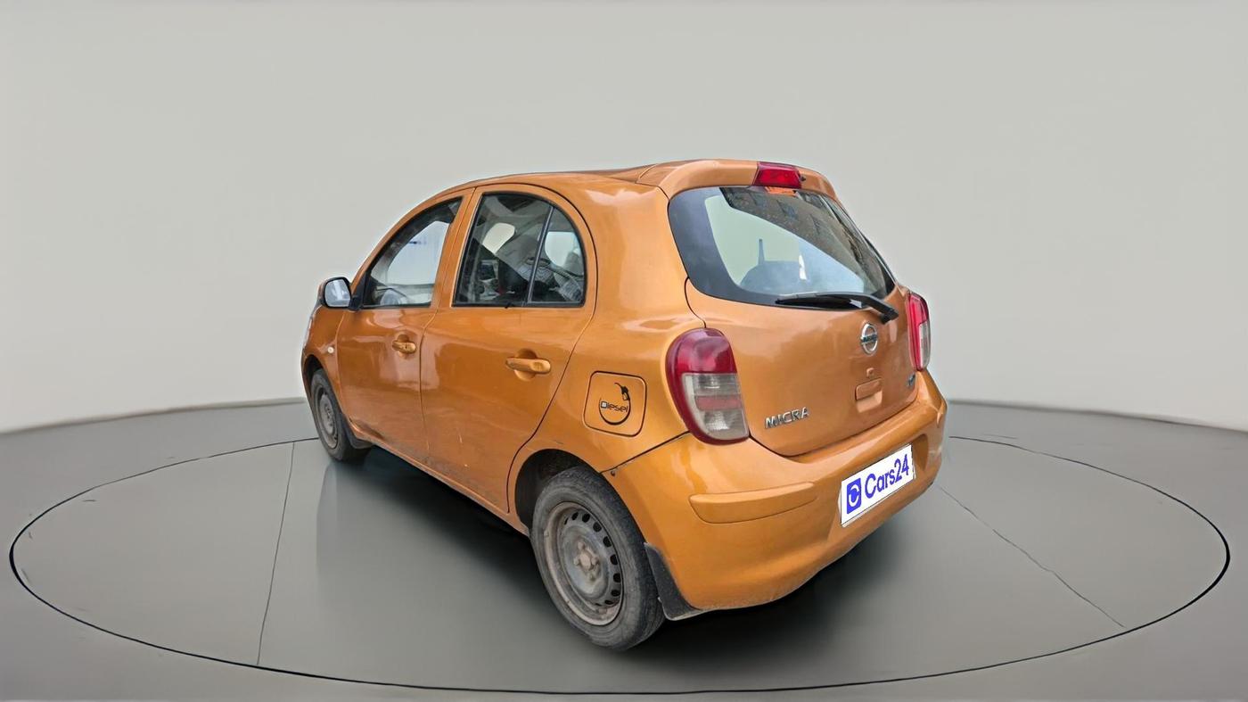 2012 Nissan Micra XV DIESEL, Diesel, Manual, 1,40,936 km, exterior