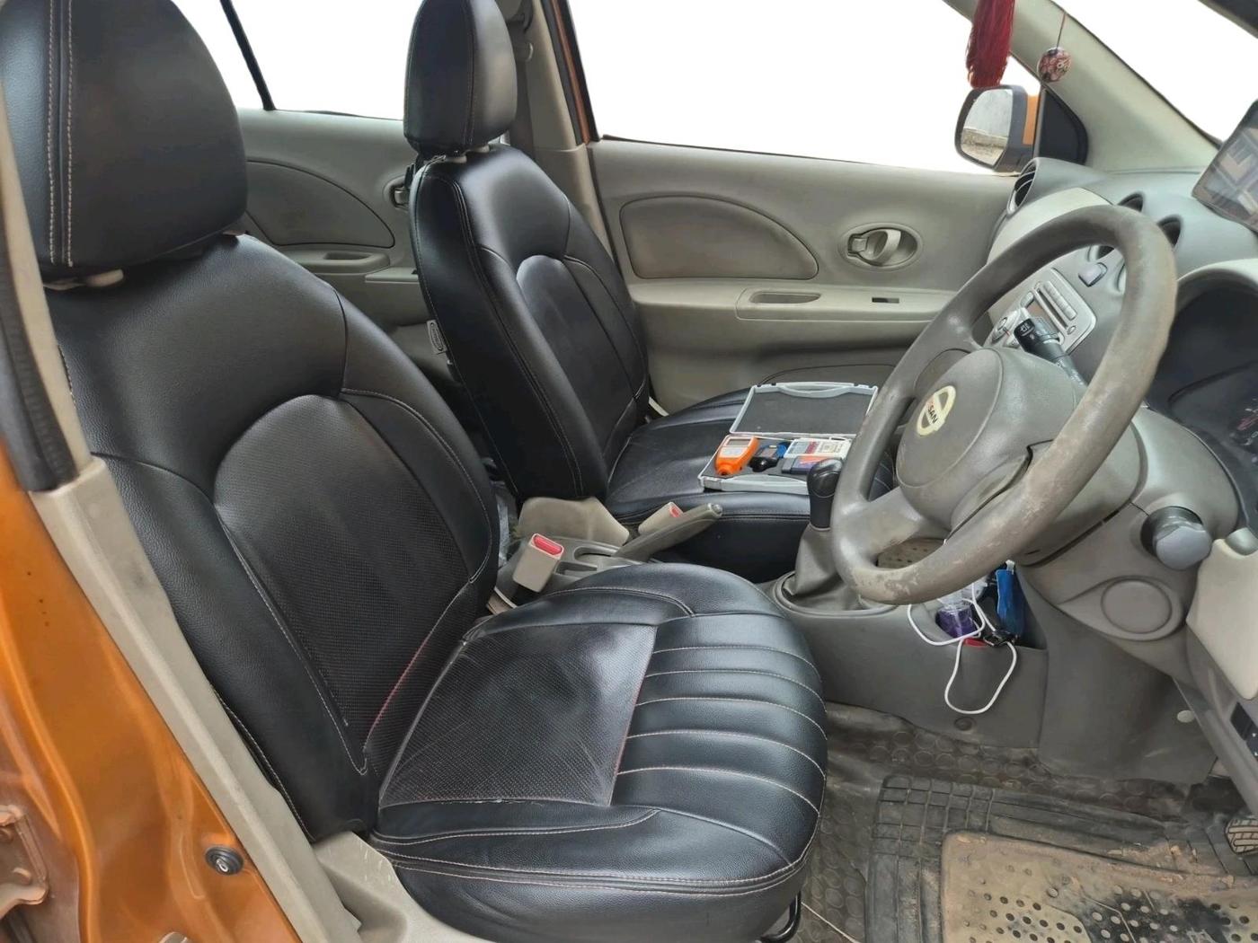 2012 Nissan Micra XV DIESEL, Diesel, Manual, 1,40,936 km, interior