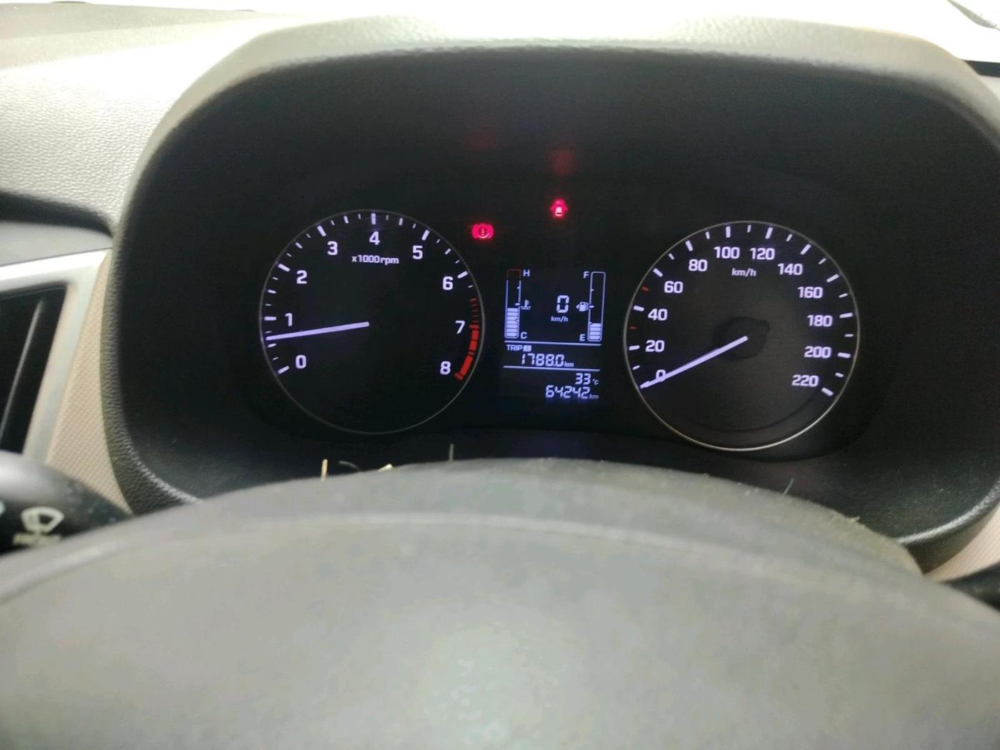 2017 Hyundai Creta SX PLUS 1.6 PETROL, Petrol, Manual, 64,242 km, interior