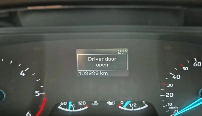 2018 Ford Ecosport TREND+ 1.5L DIESEL, Diesel, Manual, 1,08,989 km, interior