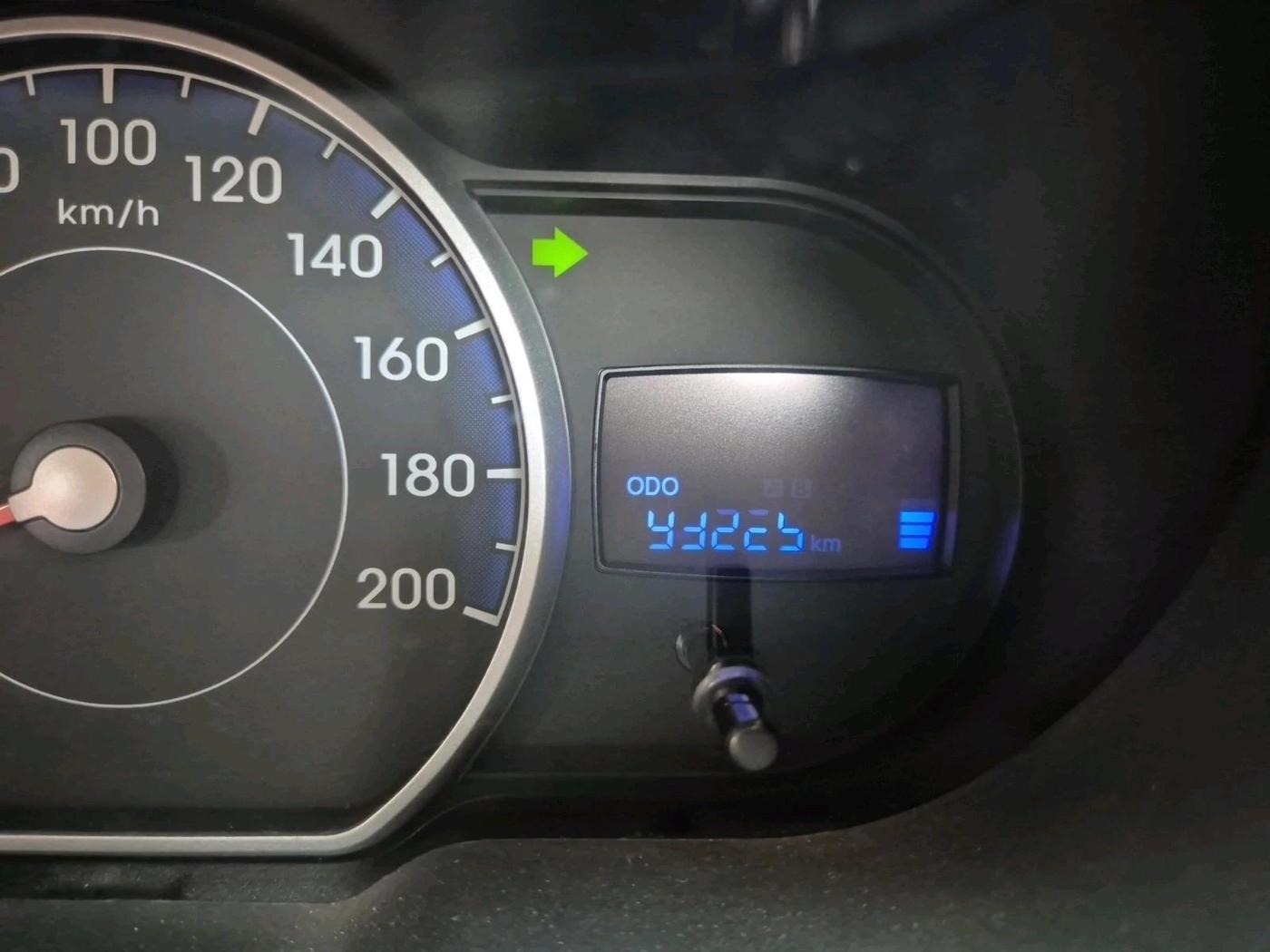 2013 Hyundai Grand i10 MAGNA 1.2 KAPPA VTVT, Petrol, Manual, 93,225 km, interior