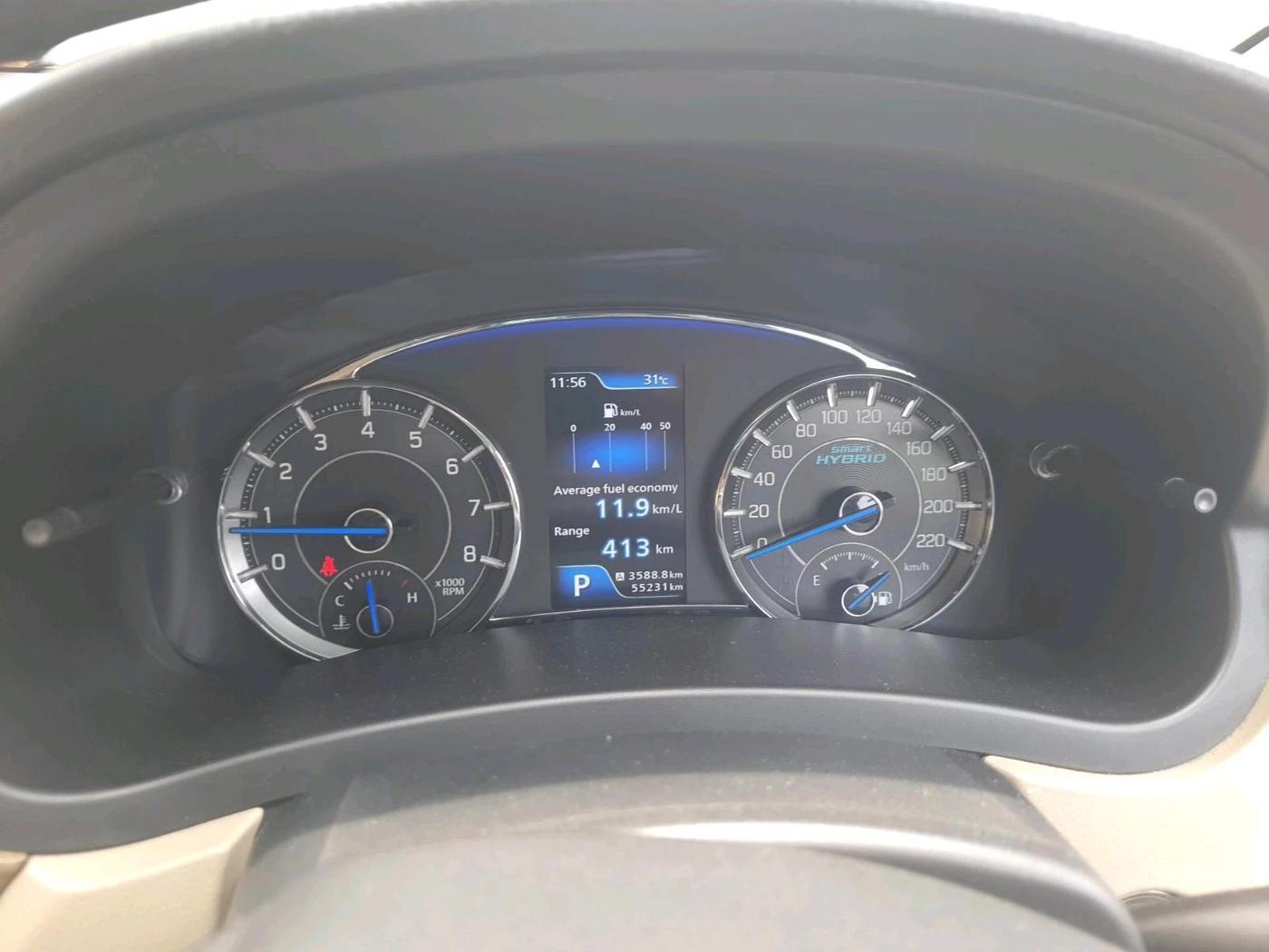2018 Maruti Ciaz ALPHA  AT 1.5 SHVS PETROL, Petrol, Automatic, 55,231 km, interior