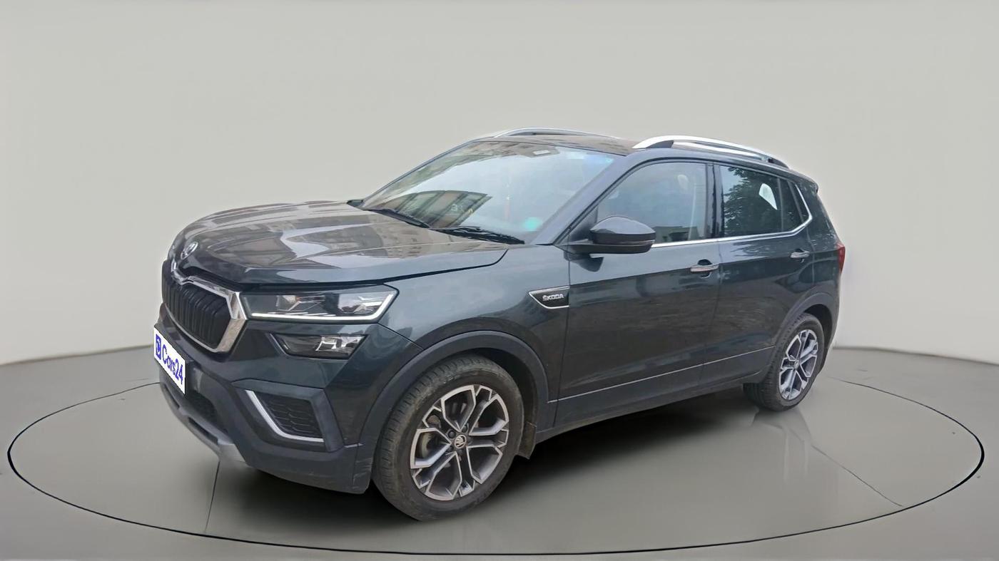 2022 Skoda KUSHAQ STYLE 1.0L TSI AT (6 AIRBAGS), Petrol, Automatic, 12,879 km, exterior