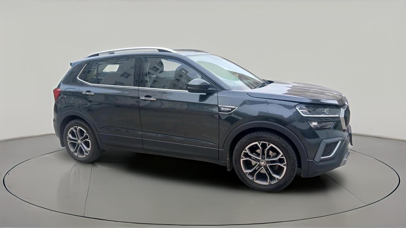 2022 Skoda KUSHAQ STYLE 1.0L TSI AT (6 AIRBAGS), Petrol, Automatic, 12,879 km, exterior