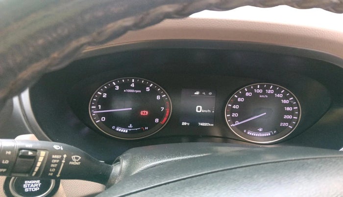 2017 Hyundai Elite i20 ASTA 1.2 (O), Petrol, Manual, 74,220 km, interior
