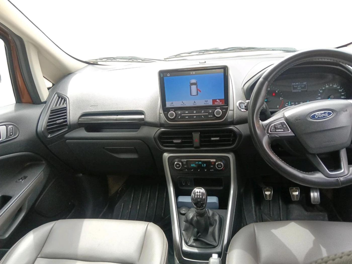 2018 Ford Ecosport TITANIUM 1.5L DIESEL, Diesel, Manual, 2,00,643 km, interior