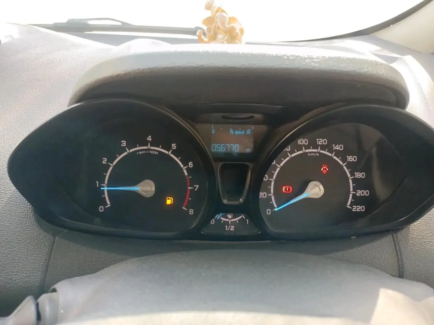 2016 Ford Ecosport TREND 1.5L PETROL, Petrol, Manual, 56,780 km, interior