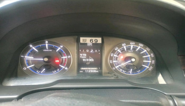 2017 Toyota Innova Crysta 2.4 ZX 7 STR, Diesel, Manual, 1,12,908 km, interior