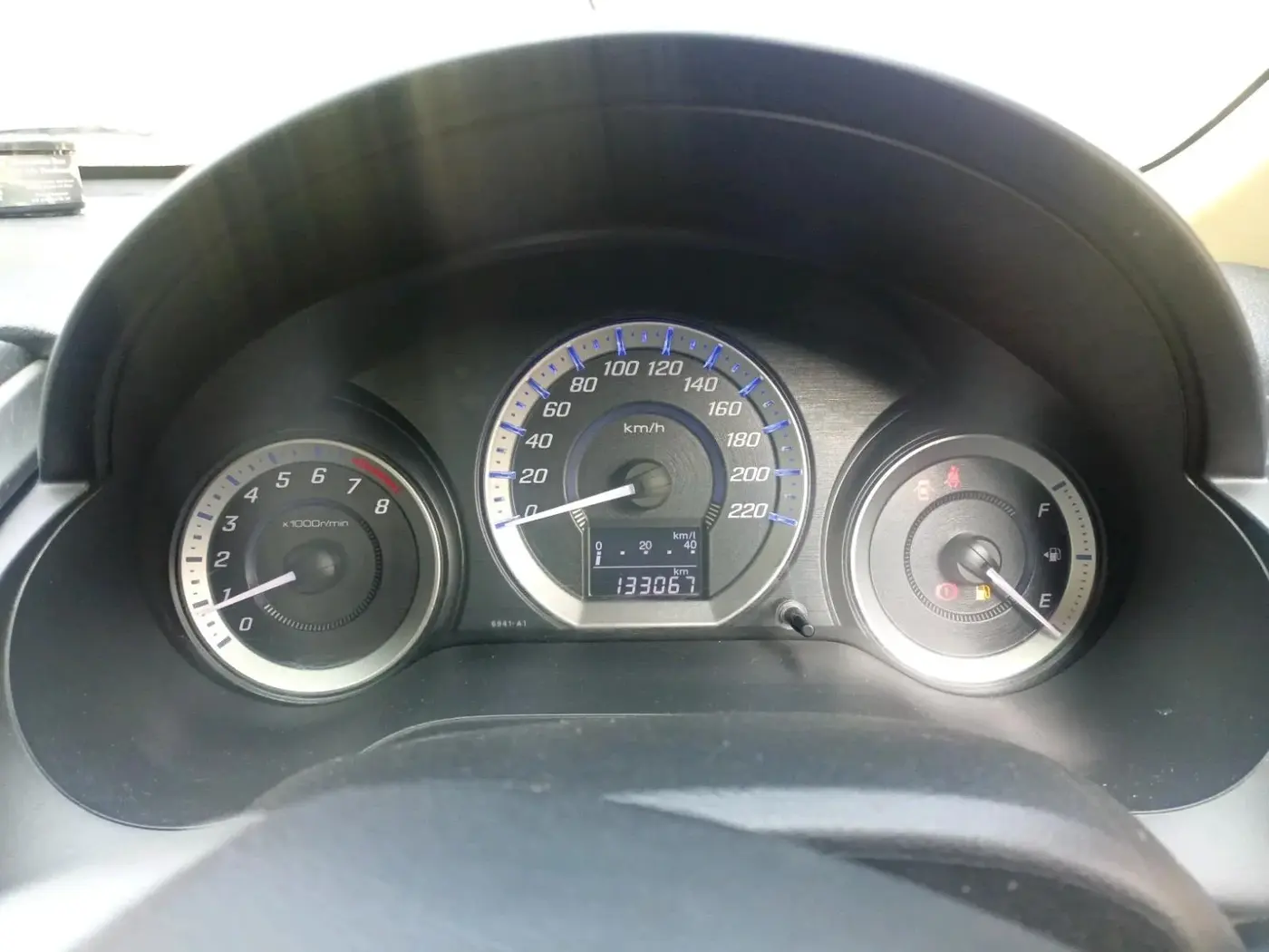 2012 Honda City 1.5L I-VTEC V MT, CNG, Manual, 1,33,067 km, interior