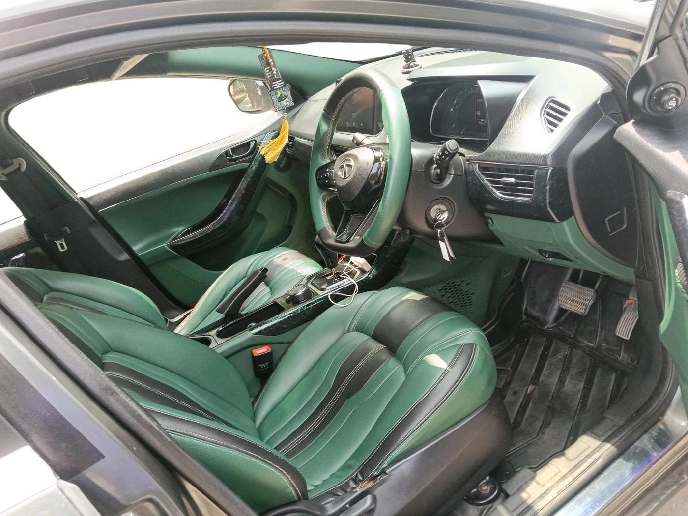 2022 Tata NEXON XMA SUNROOF PETROL, Petrol, Automatic, 35,927 km, interior