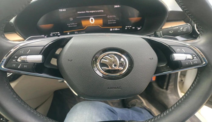 2024 Skoda SLAVIA STYLE 1.0L TSI AT, Petrol, Automatic, 9,316 km, interior