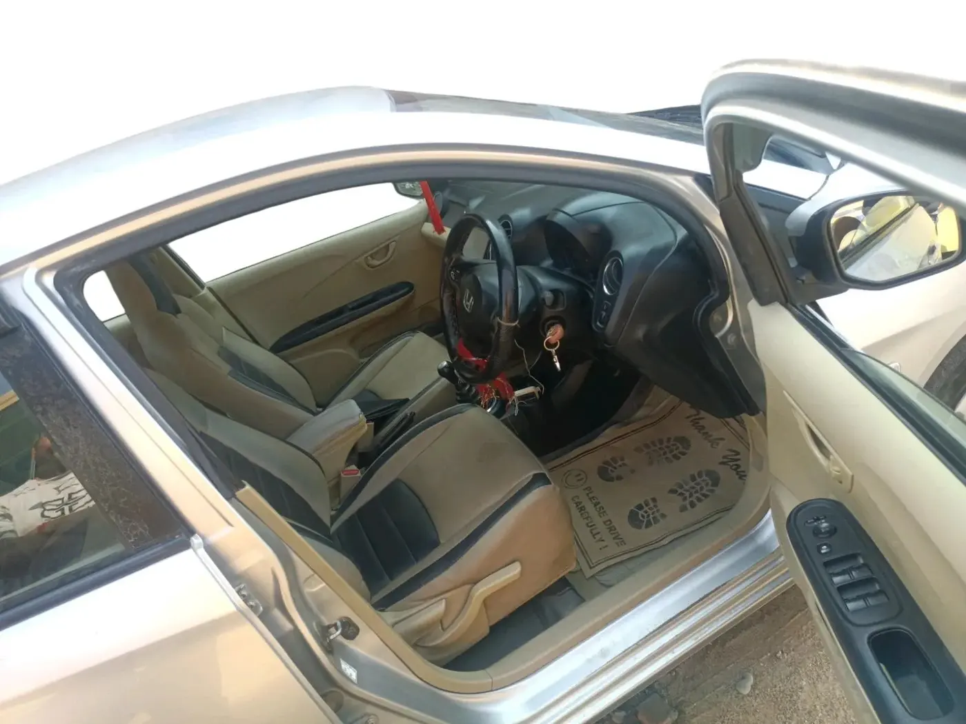 2014 Honda Amaze 1.5L I-DTEC S, Diesel, Manual, 89,841 km, interior