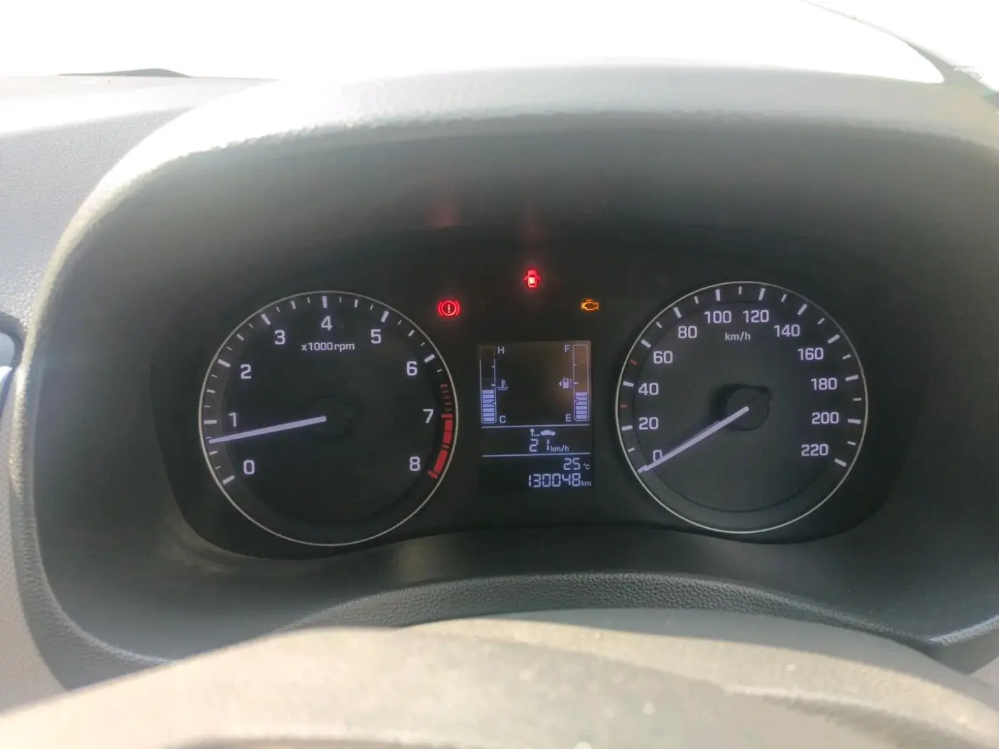 2016 Hyundai Creta SX PLUS 1.6 PETROL, CNG, Manual, 1,30,498 km, interior