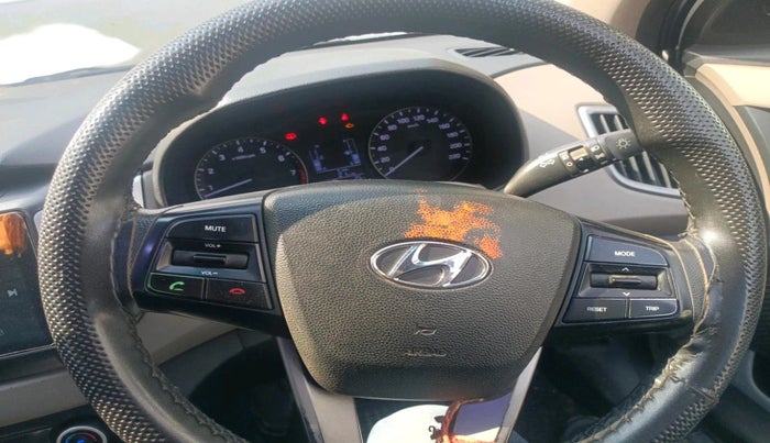 2016 Hyundai Creta SX PLUS 1.6 PETROL, CNG, Manual, 1,30,498 km, interior