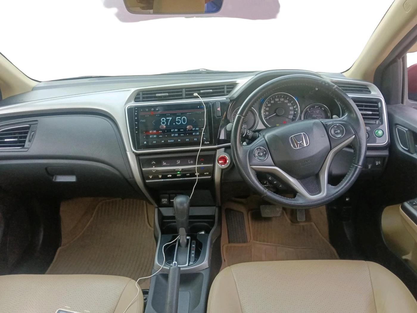 2017 Honda City 1.5L I-VTEC ZX CVT, Petrol, Automatic, 52,455 km, interior