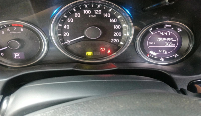 2017 Honda City 1.5L I-VTEC ZX CVT, Petrol, Automatic, 52,455 km, interior