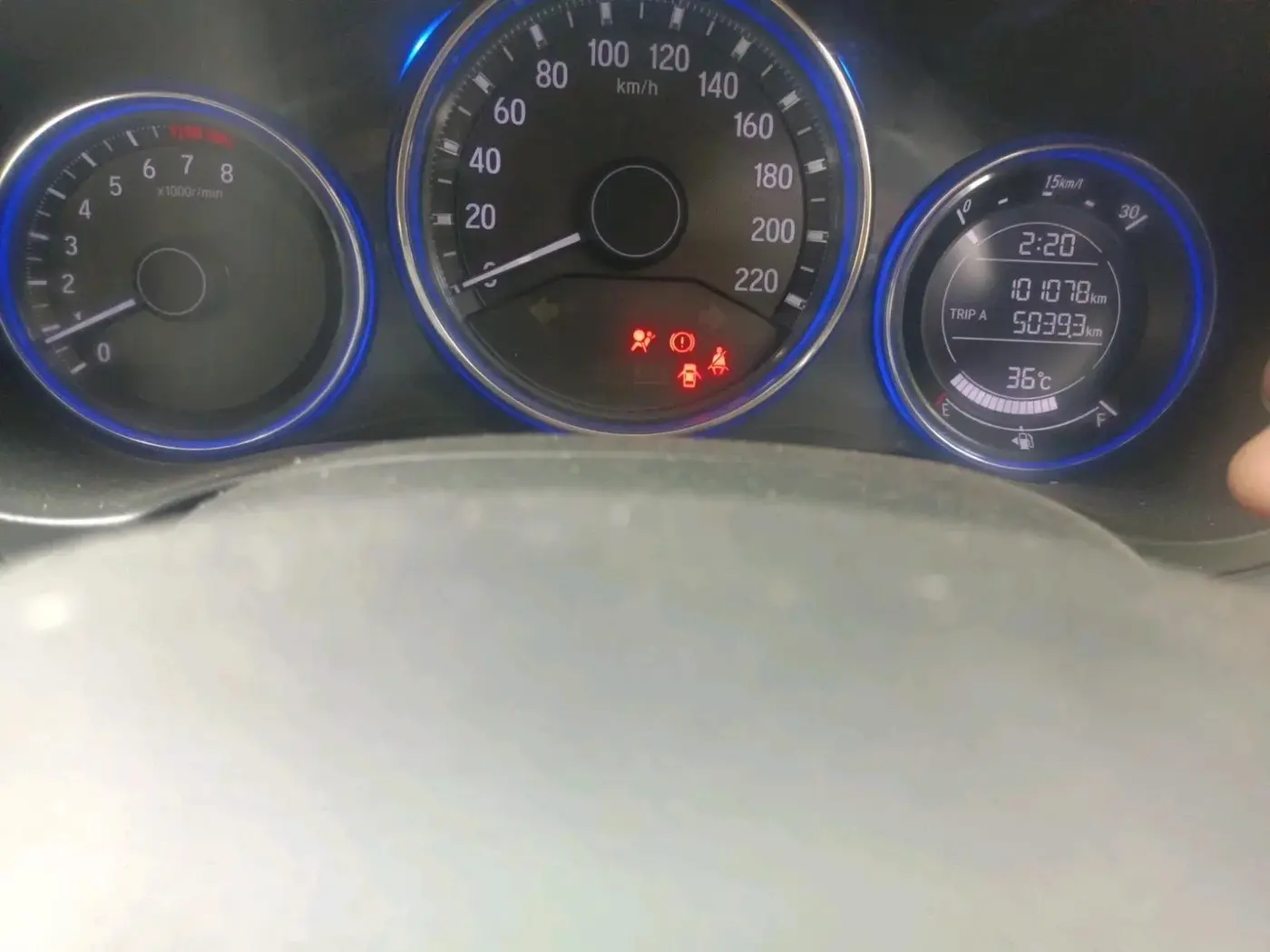 2015 Honda City 1.5L I-VTEC VX, Petrol, Manual, 1,01,078 km, interior