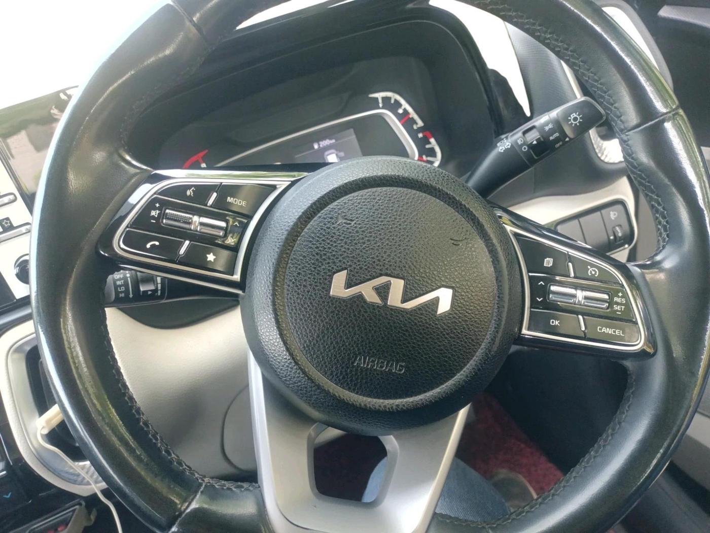 2021 KIA SONET HTX 1.0 IMT, Petrol, Manual, 87,000 km, interior