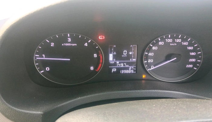 2016 Hyundai Creta SX PLUS AT 1.6 DIESEL, Diesel, Automatic, 1,39,889 km, interior