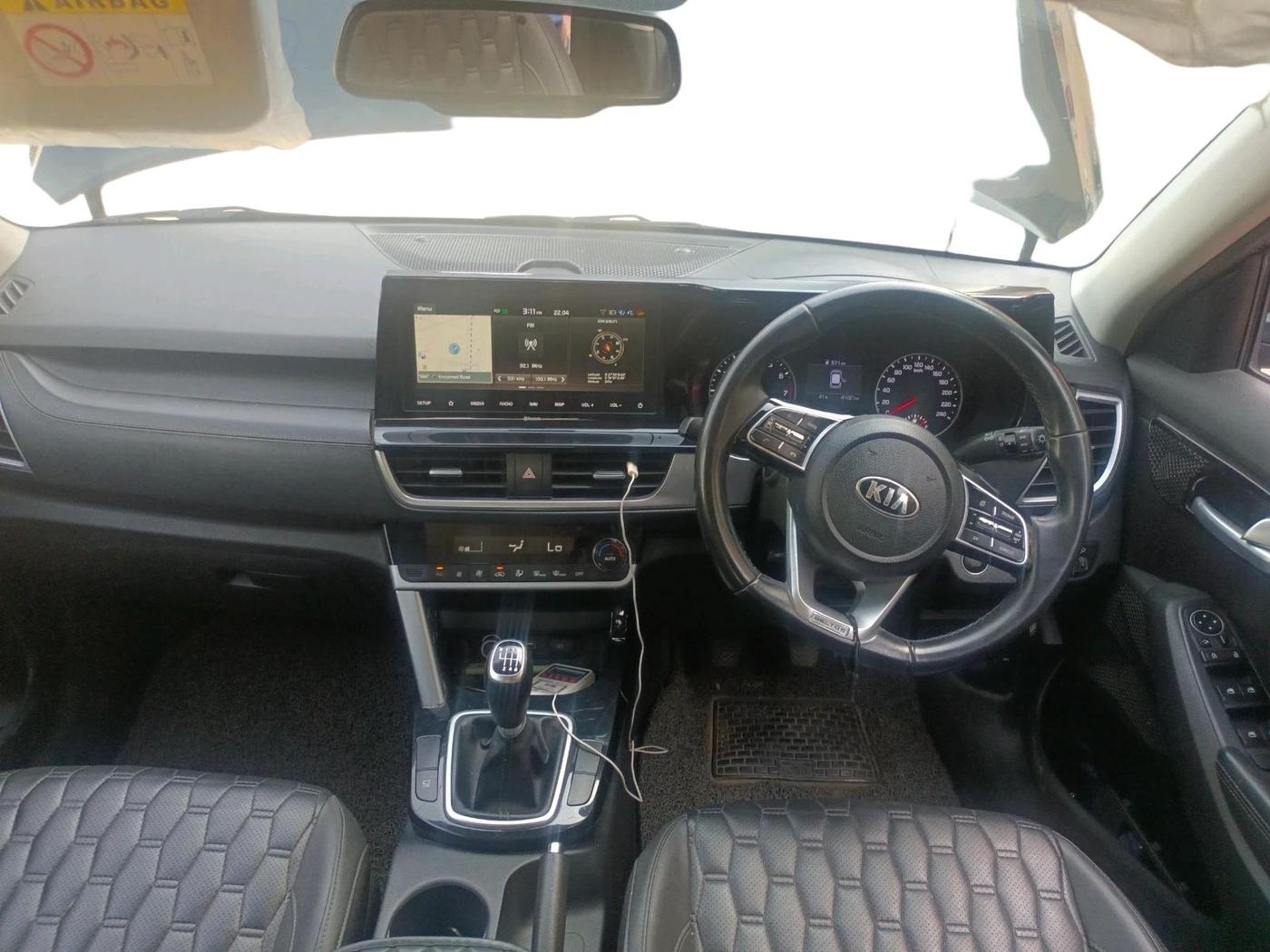 2021 KIA SELTOS HTX ANNIVERSARY EDITION 1.5 PETROL, Petrol, Manual, 41,021 km, interior