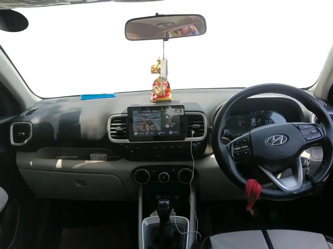 2024 Hyundai VENUE S Plus 1.2 Petrol MT, Petrol, Manual, 33,995 km, interior