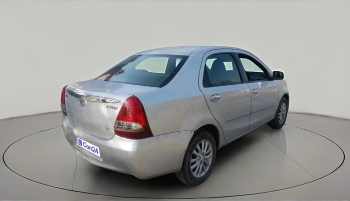 2011 Toyota Etios V, Petrol, Manual, 87,299 km, exterior