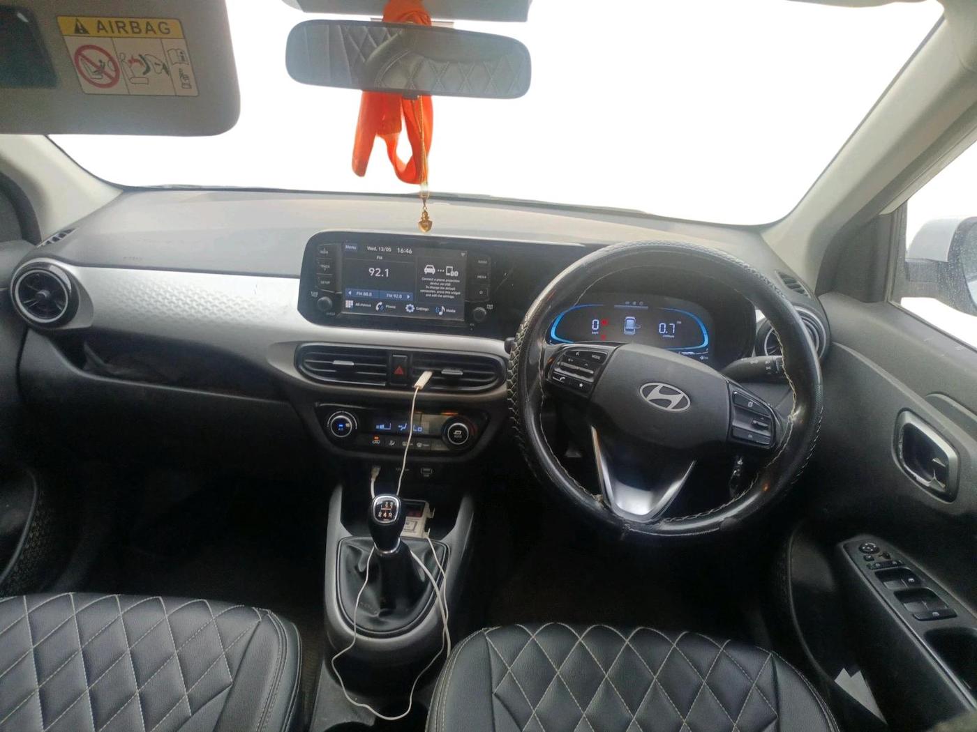 2024 Hyundai EXTER SX 1.2 CNG MT, CNG, Manual, 46,903 km, interior