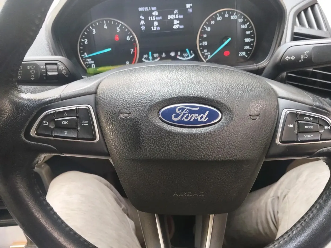 2020 Ford Ecosport TITANIUM 1.5L PETROL, Petrol, Manual, 99,515 km, interior