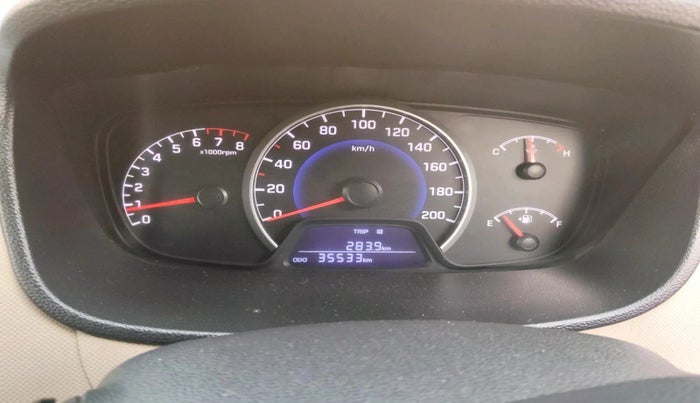 2017 Hyundai Grand i10 SPORTZ 1.2 KAPPA VTVT, Petrol, Manual, 35,533 km, interior