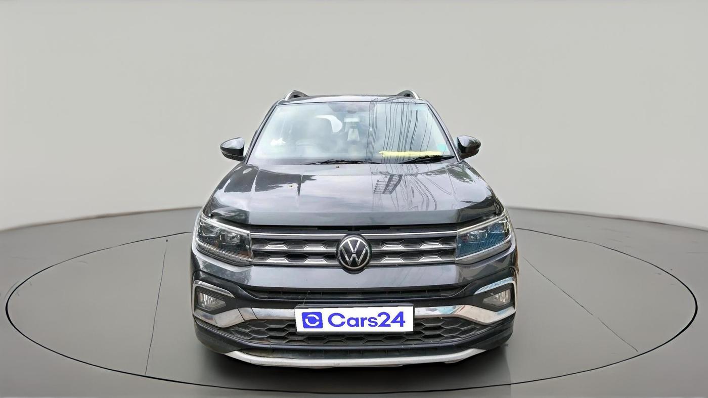 2022 Volkswagen TAIGUN TOPLINE 1.0 TSI AT, Petrol, Automatic, 1,15,005 km, exterior