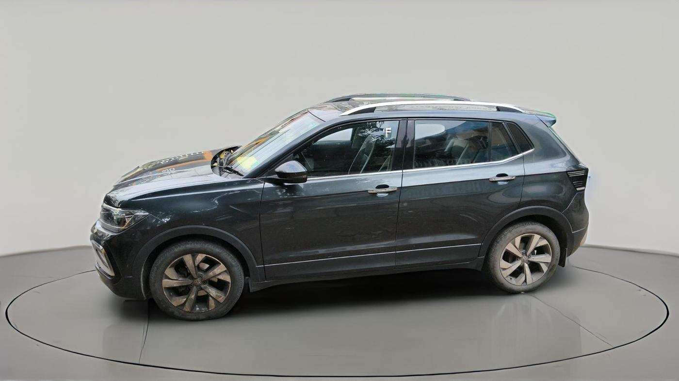 2022 Volkswagen TAIGUN TOPLINE 1.0 TSI AT, Petrol, Automatic, 1,15,005 km, exterior