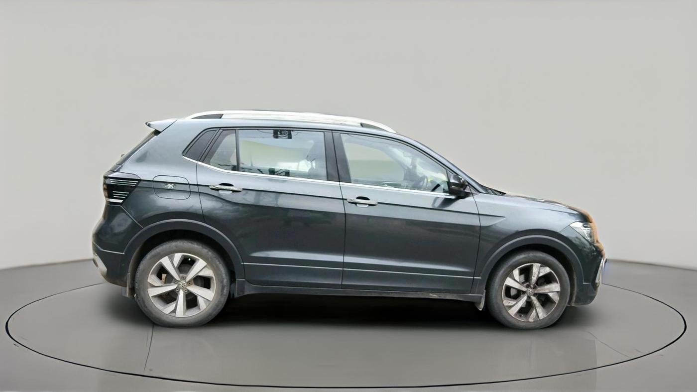 2022 Volkswagen TAIGUN TOPLINE 1.0 TSI AT, Petrol, Automatic, 1,15,005 km, exterior