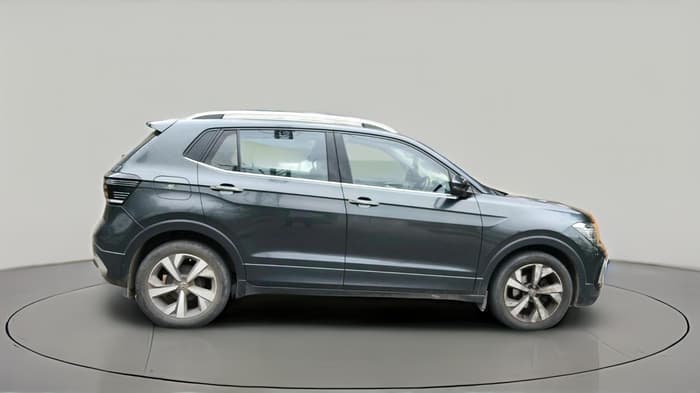 2022 Volkswagen TAIGUN TOPLINE 1.0 TSI AT, Petrol, Automatic, 1,15,005 km, exterior