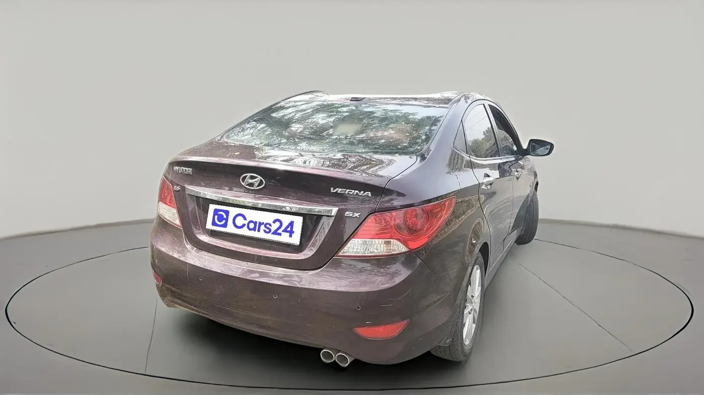 2012 Hyundai Verna FLUIDIC 1.6 VTVT SX, Petrol, Manual, 53,250 km, exterior